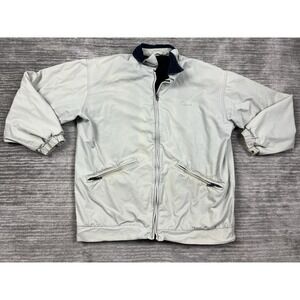 Head Jacket Mens 2XL Beige Full Zip Long Sleeve Mesh‎ Line Corduroy Collar